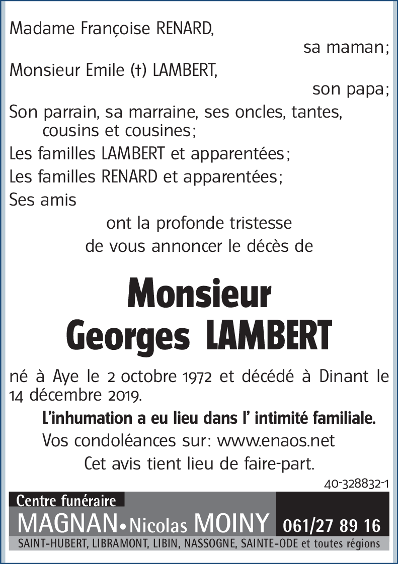 Georges LAMBERT