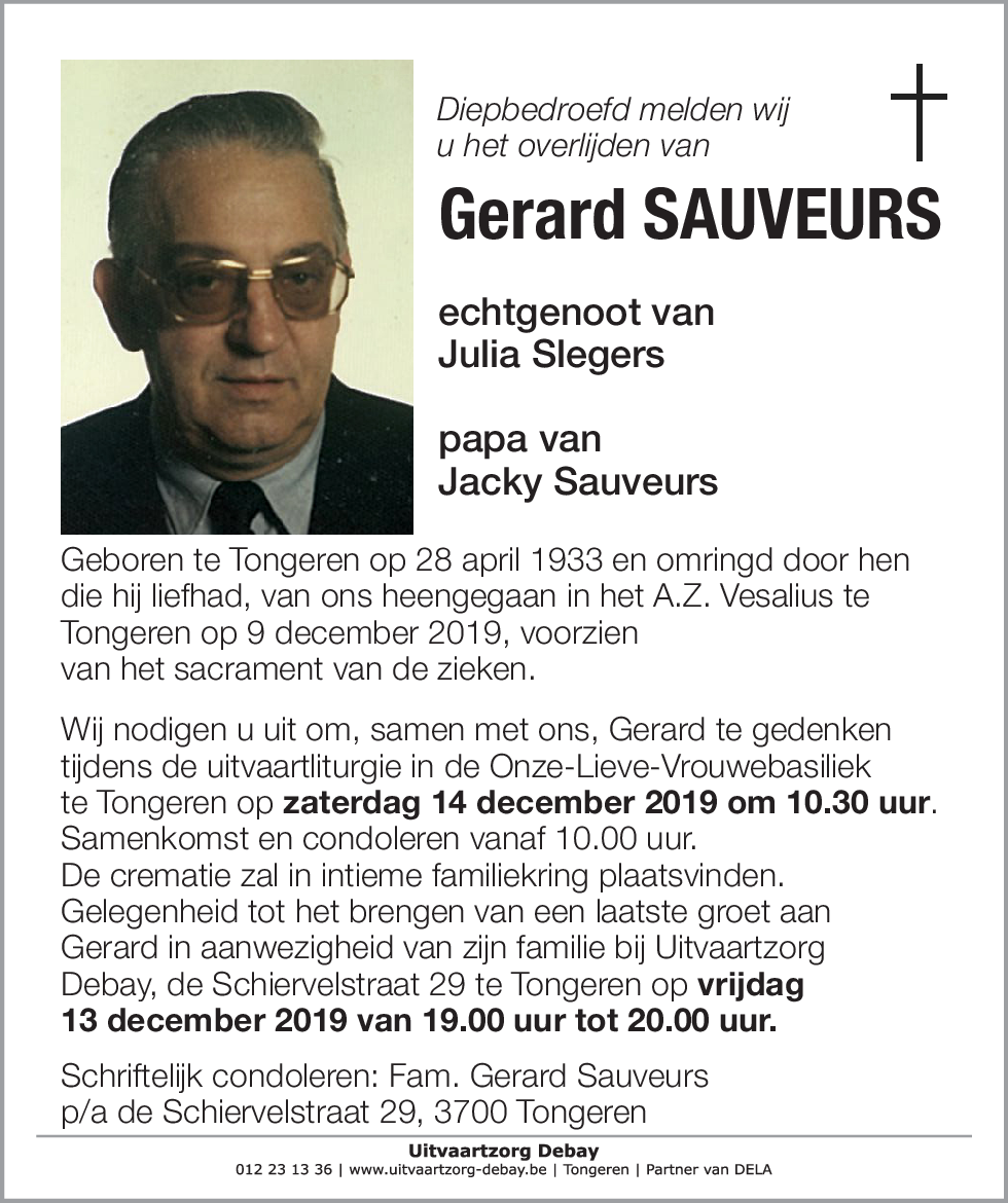 Gerard Sauveurs