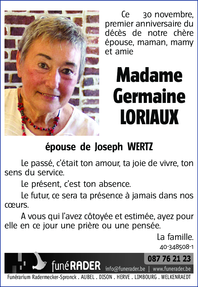 Germaine LORIAUX