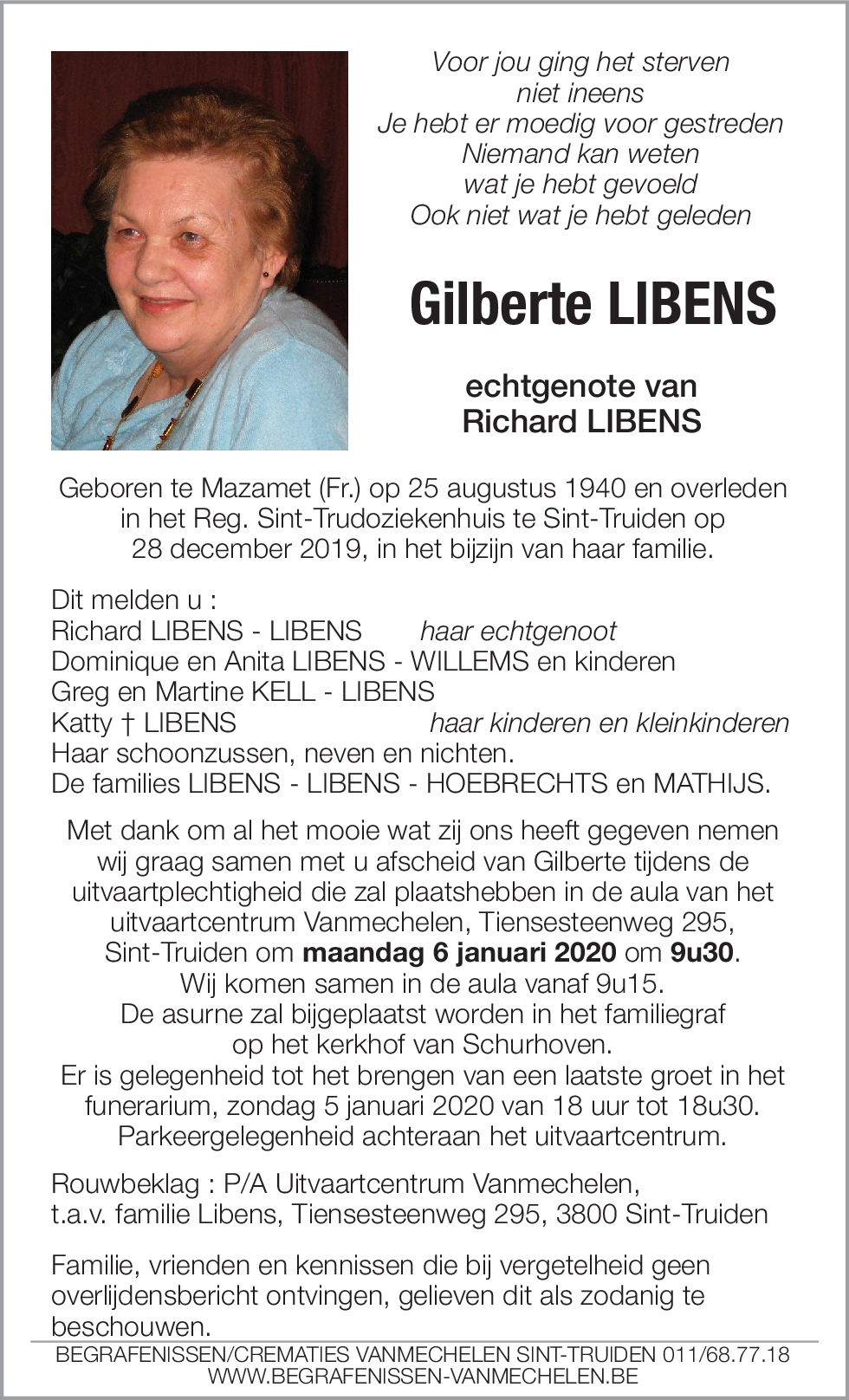Gilberte Libens