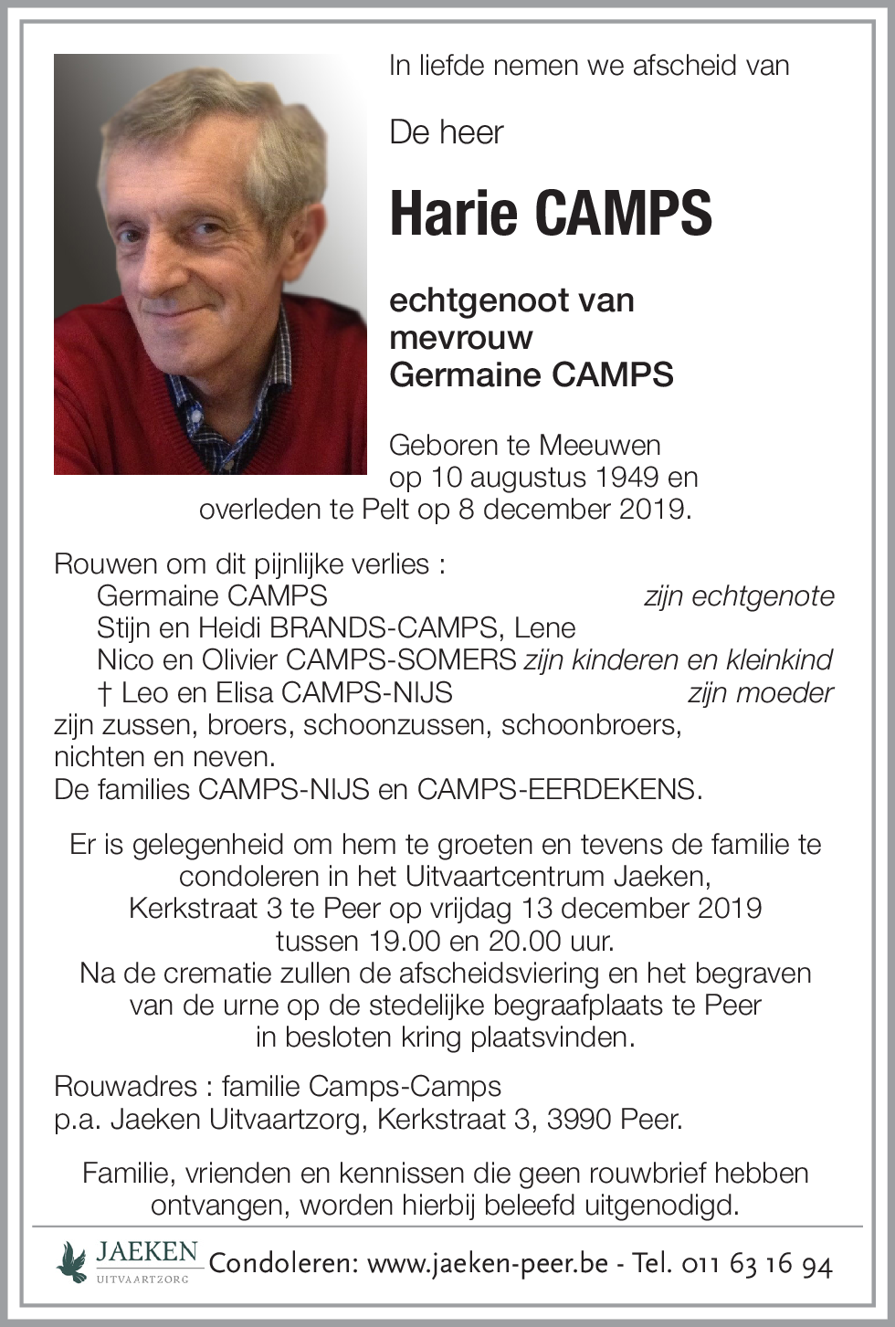 Harie CAMPS