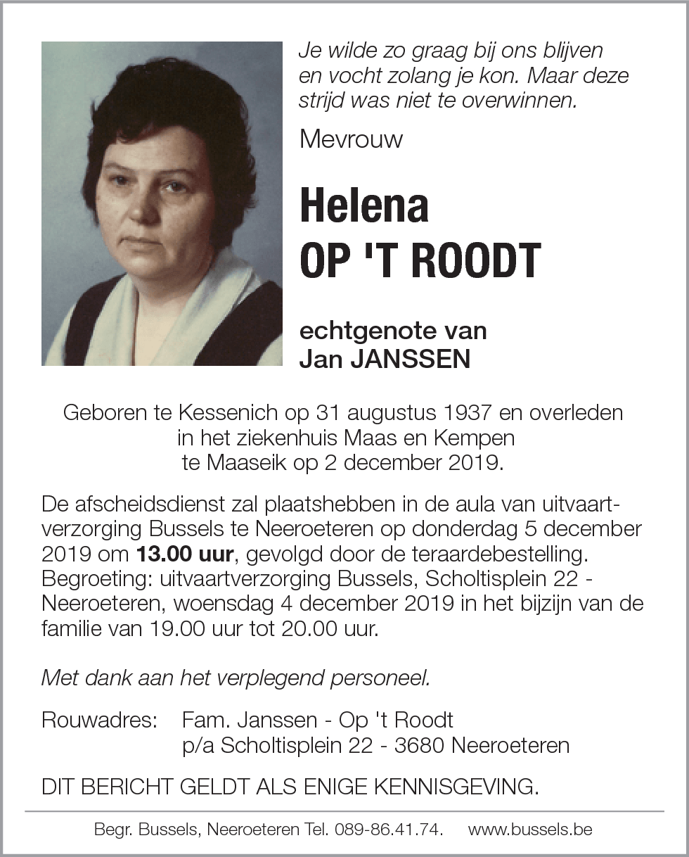 Helena Op 't Roodt