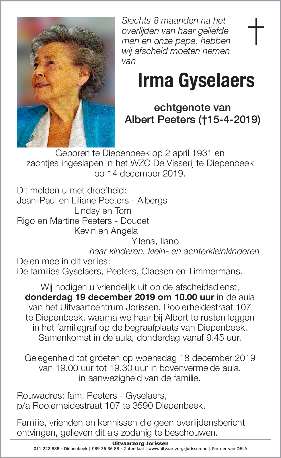 Irma Gyselaers