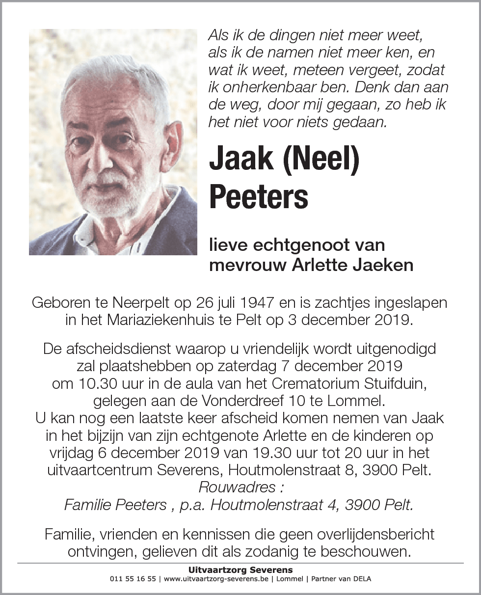 Jaak Peeters