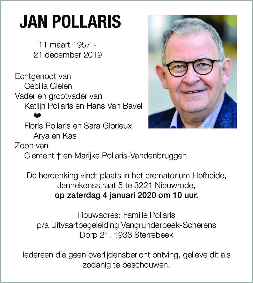JAN POLLARIS