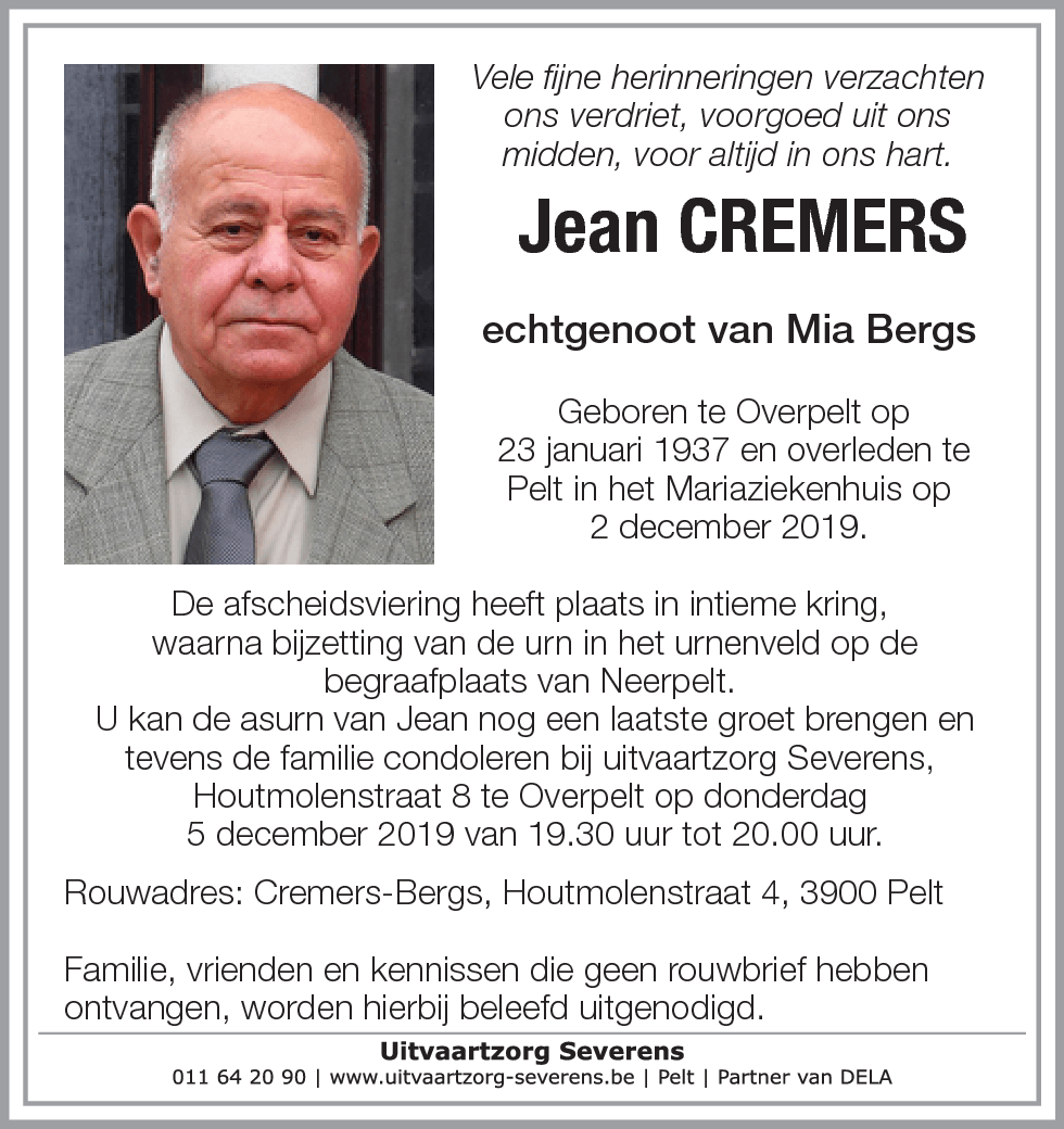 Jean Cremers