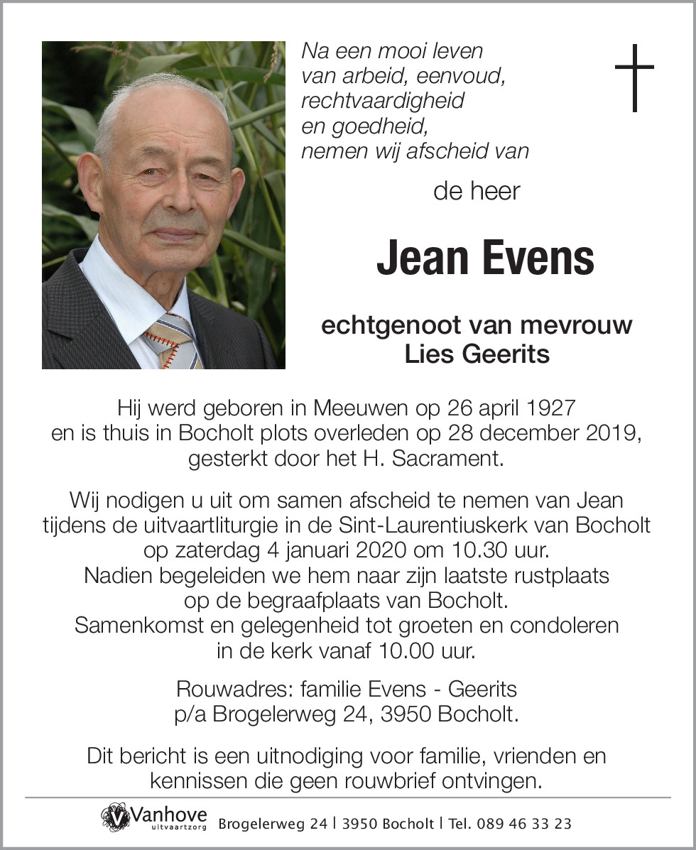 Jean Evens
