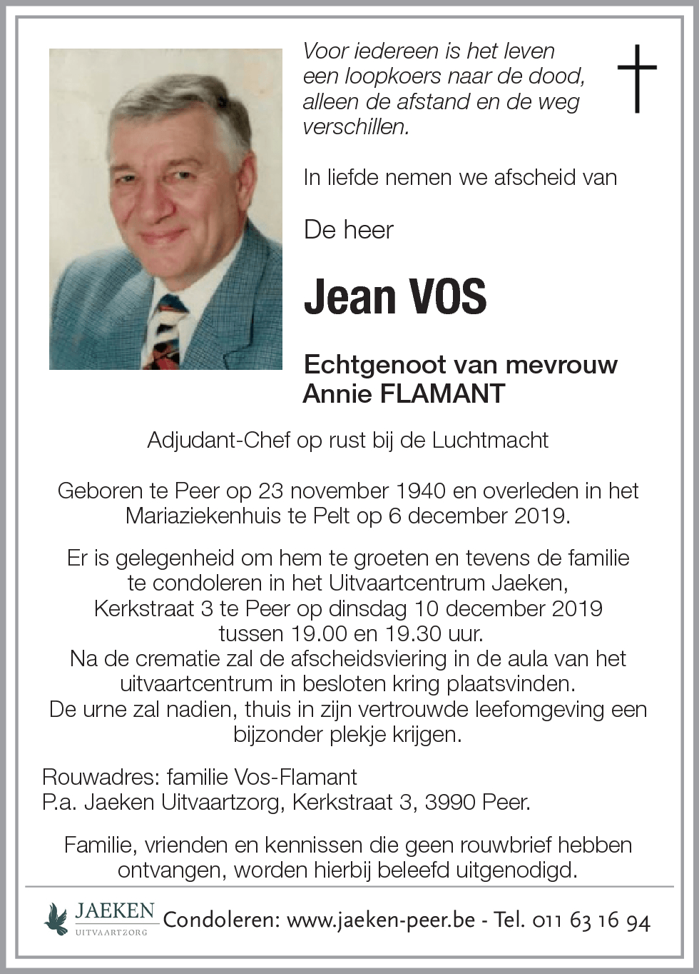 Jean VOS