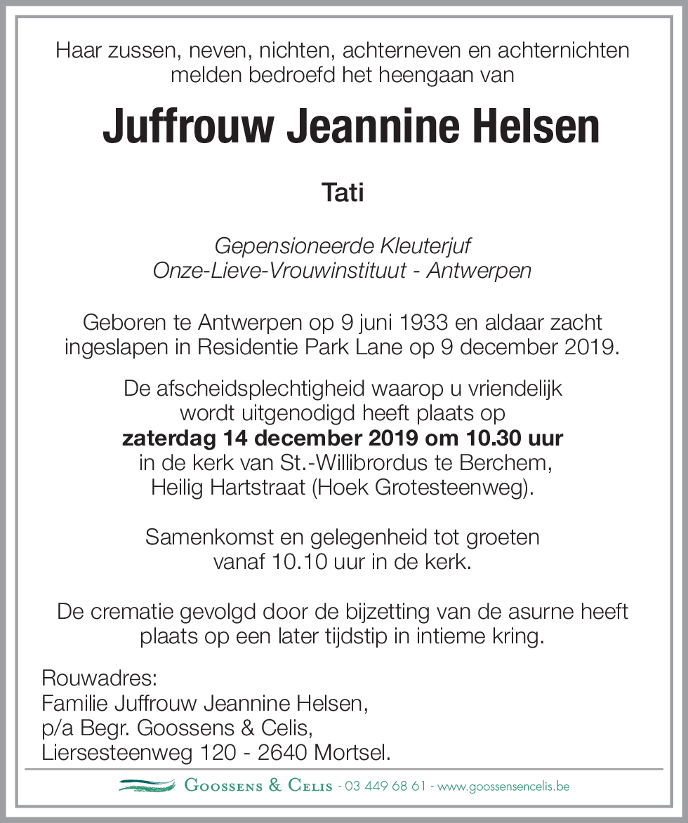 Jeannine Helsen