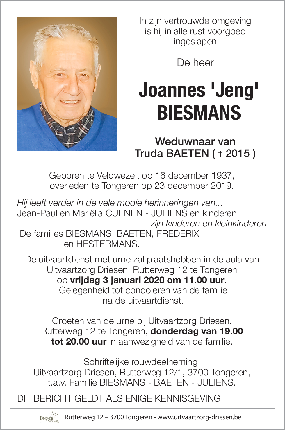 Joannes Biesmans