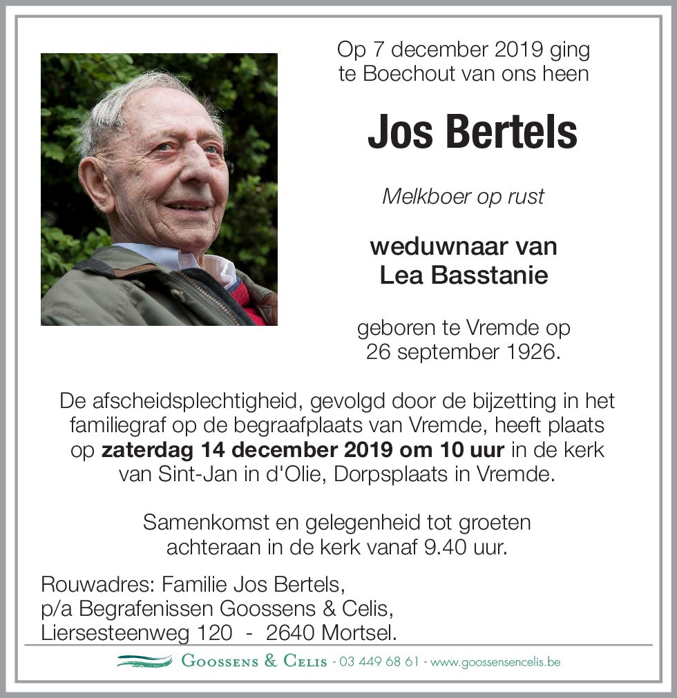 Jos Bertels