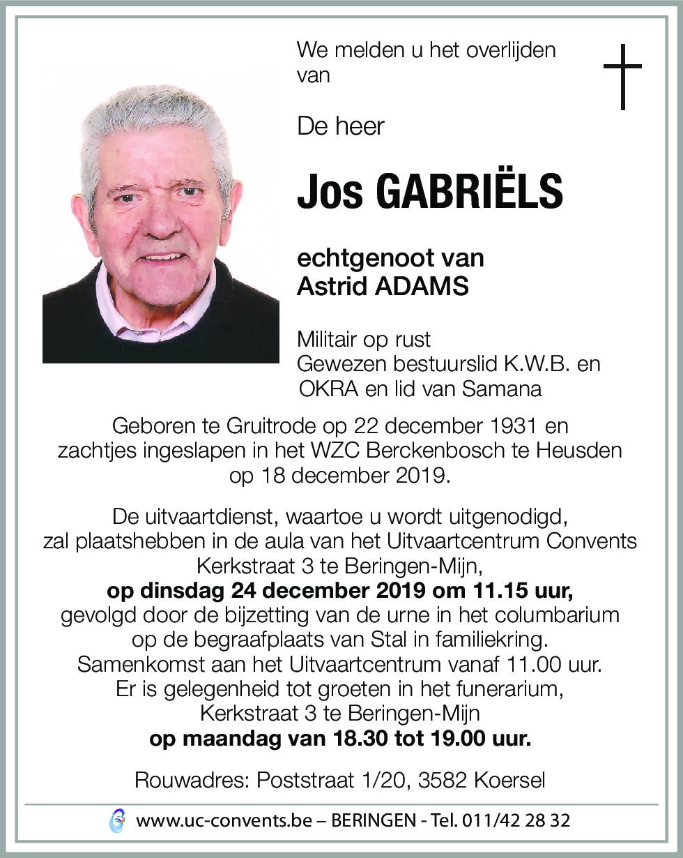 Jos Gabriëls