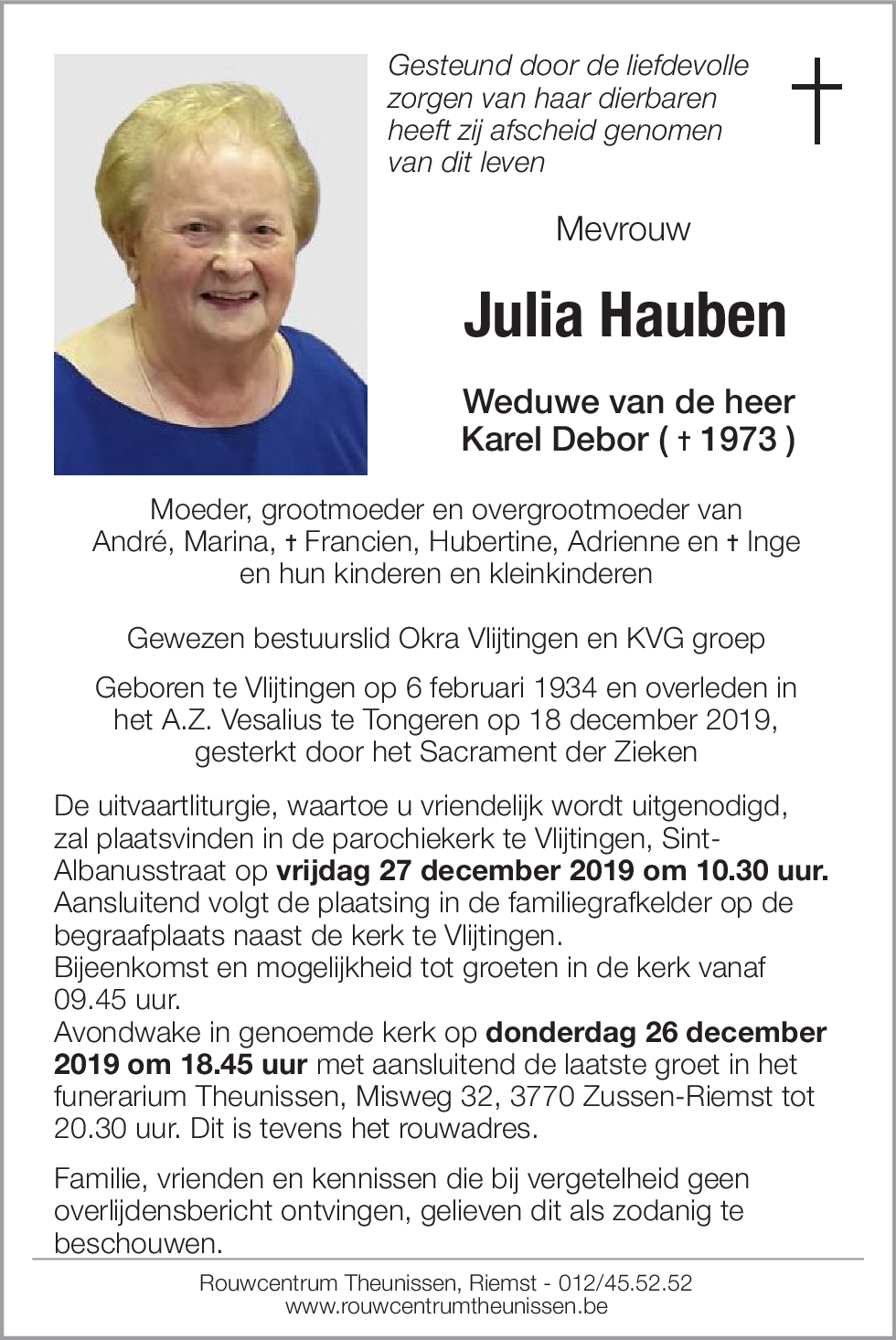 Julia Hauben