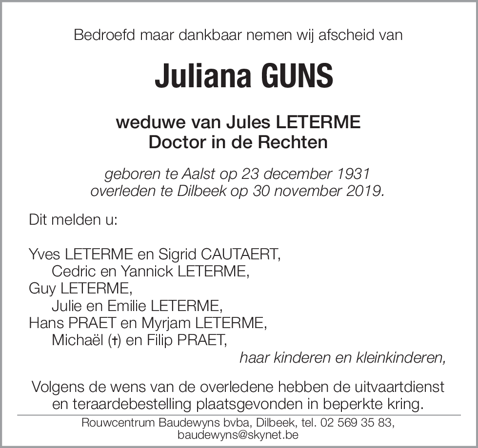 Juliana GUNS