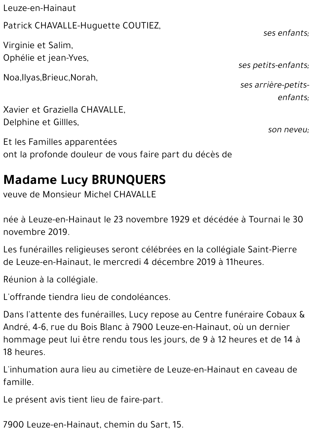 Lucy Brunquers