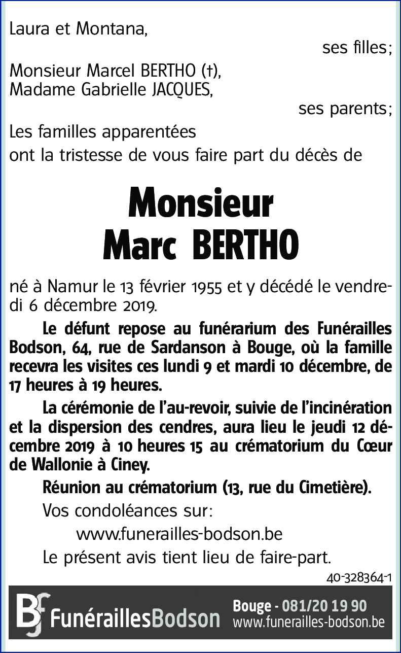 Marc BERTHO