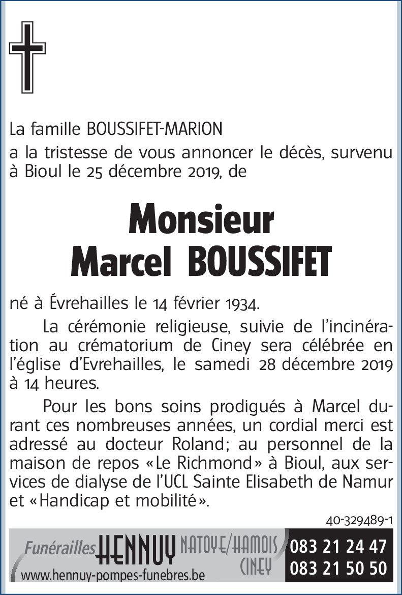 Marcel BOUSSIFET