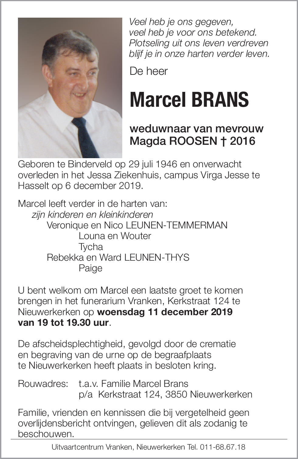 Marcel BRANS