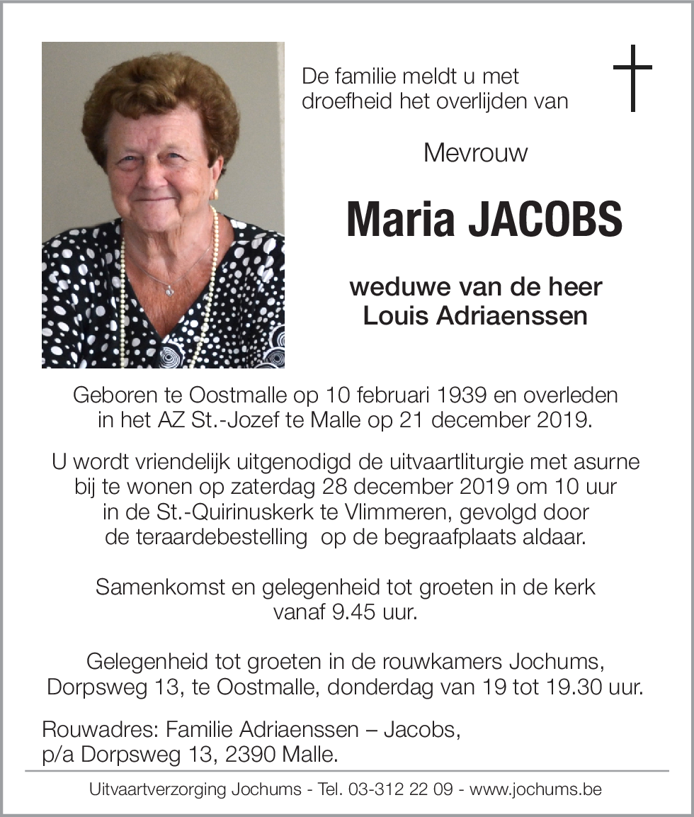 Maria Jacobs