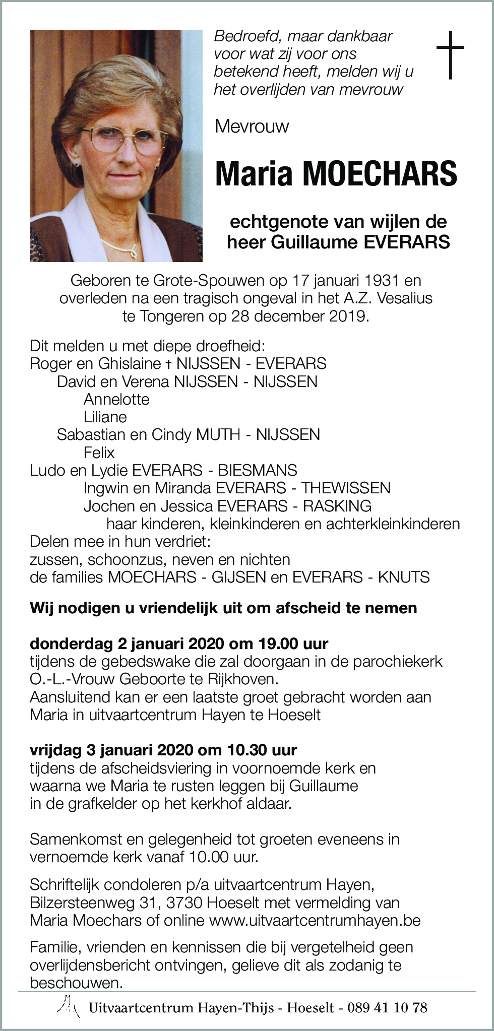 Maria MOECHARS