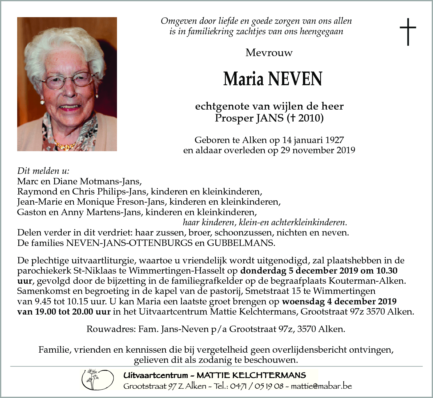 Maria NEVEN
