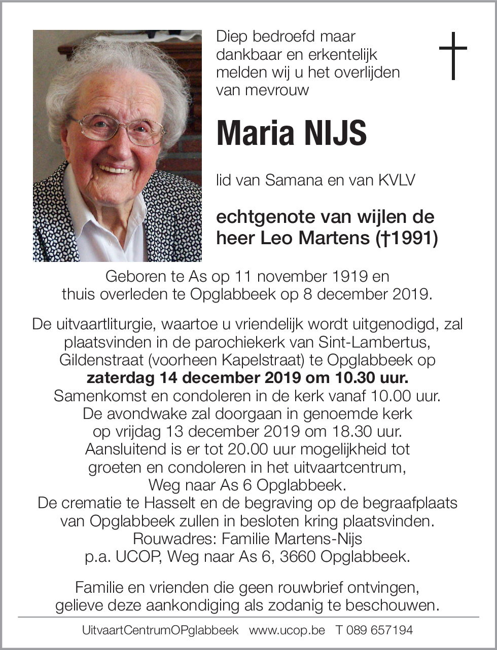 Maria Nijs