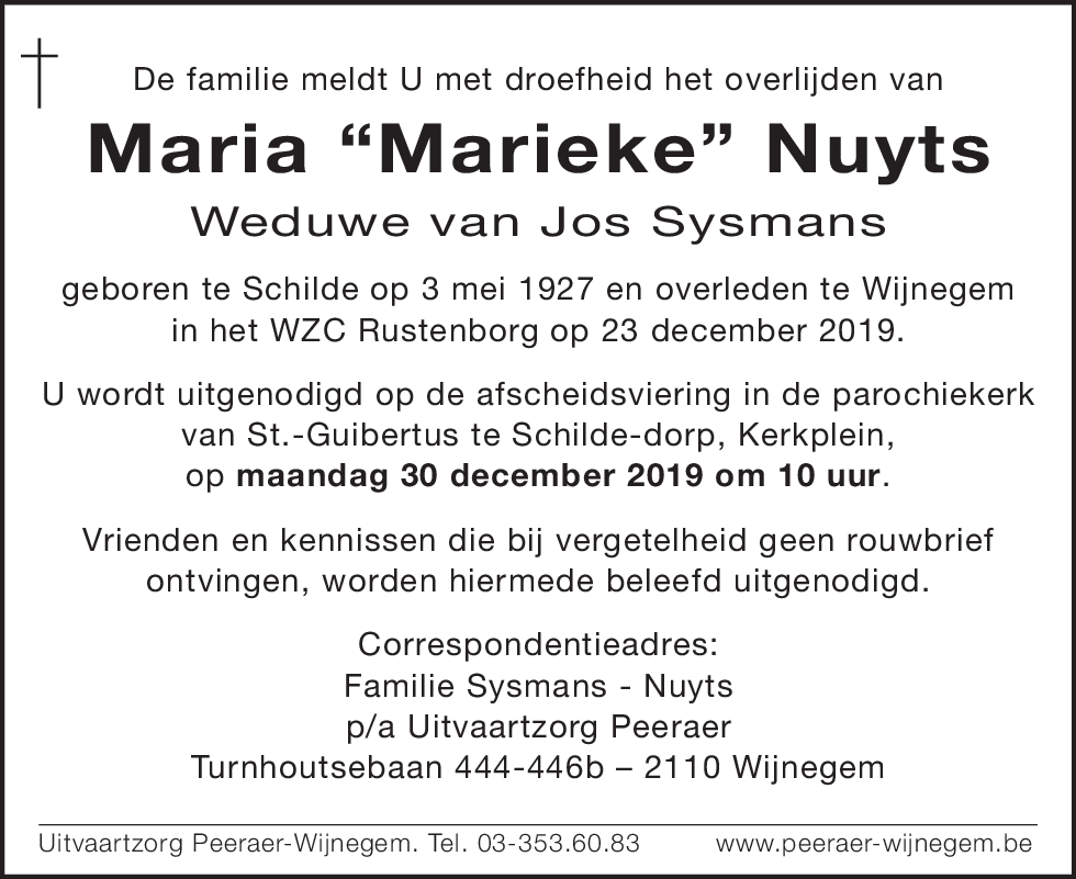 Maria Nuyts