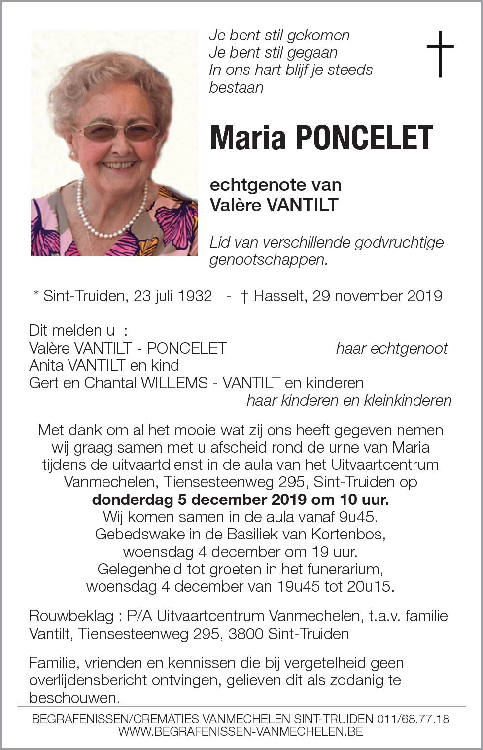Maria Poncelet