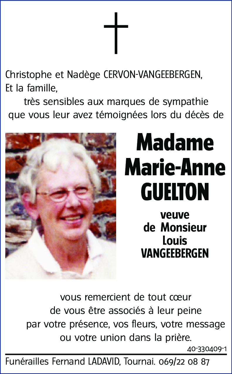 Marie-Anne GUELTON
