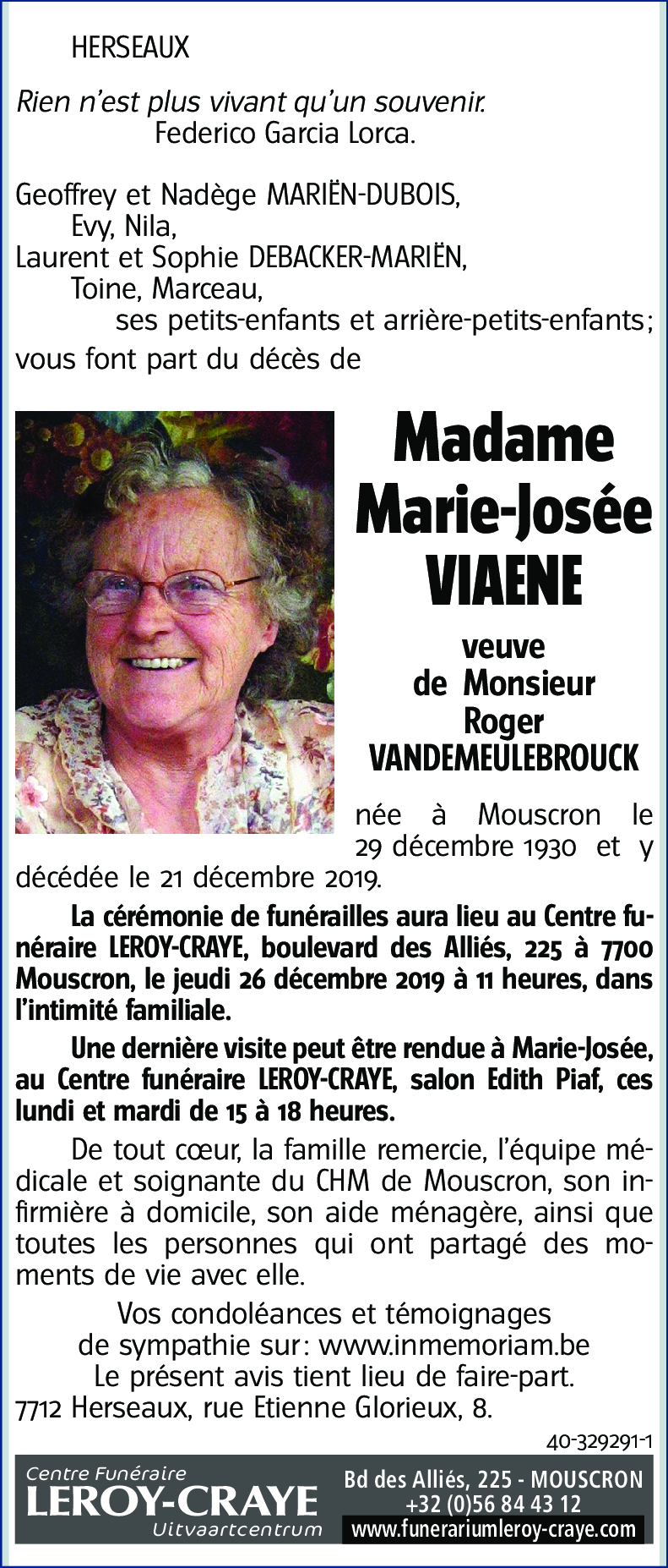 Marie-Josée VIAENE