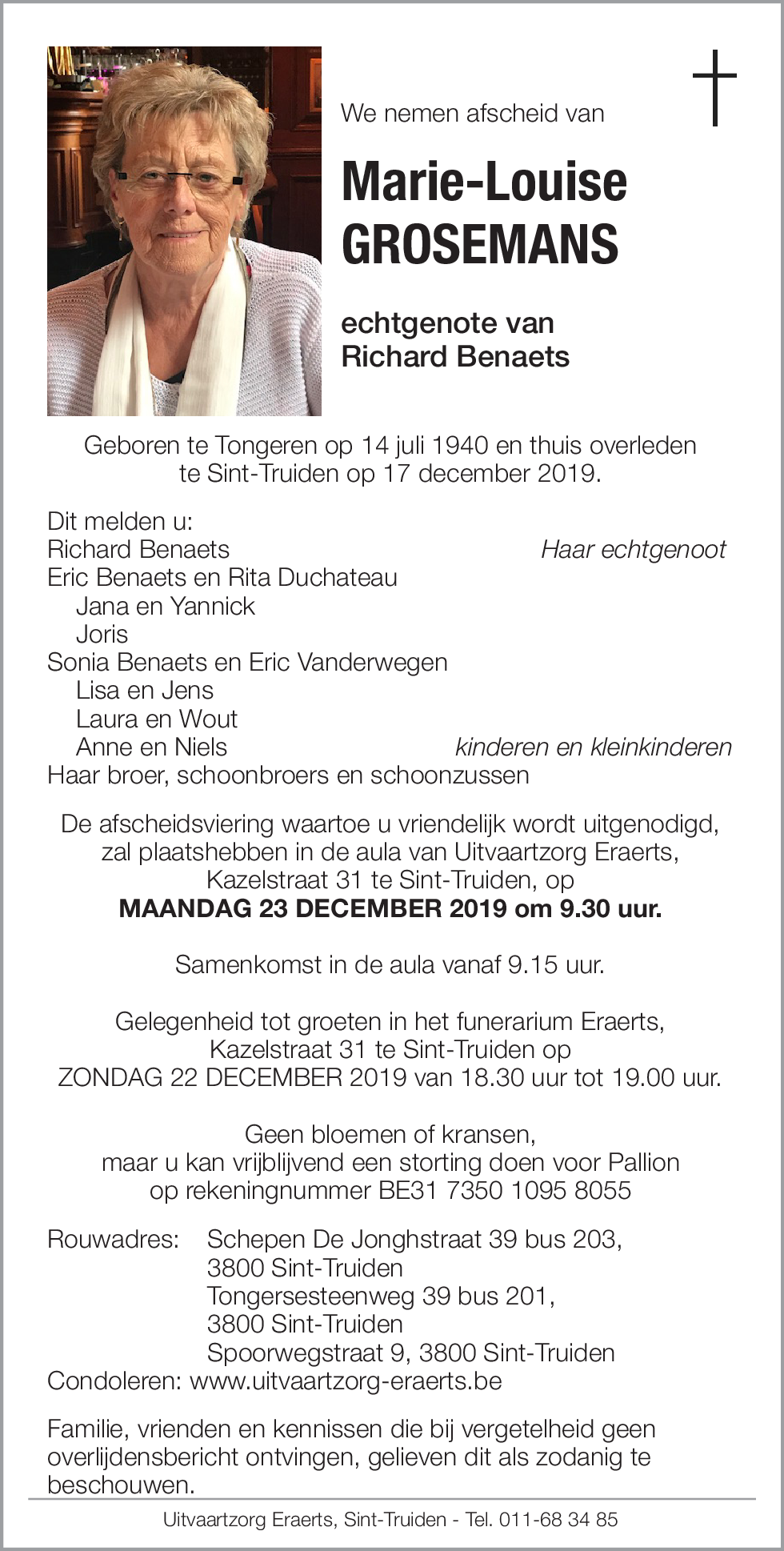 Marie-Louise Grosemans