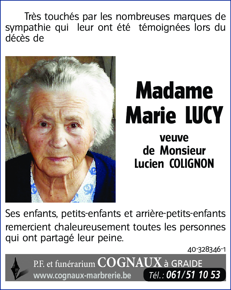 Marie LUCY