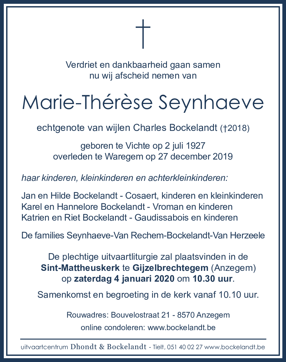 Marie-Thérèse Seynhaeve