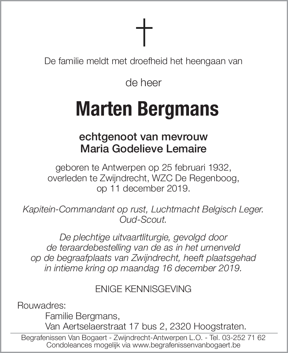 Marten Bergmans