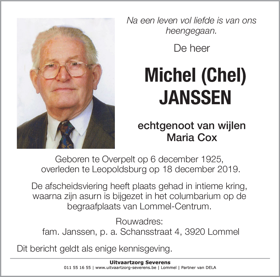 Michel (Chel) Janssen