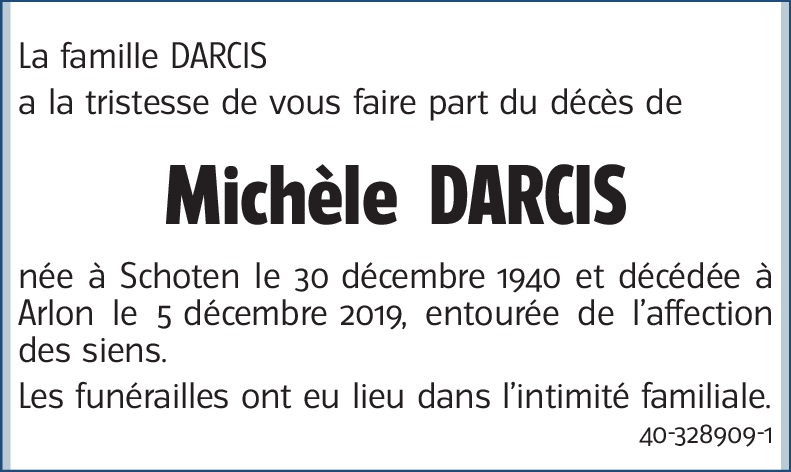 Michèle DARCIS