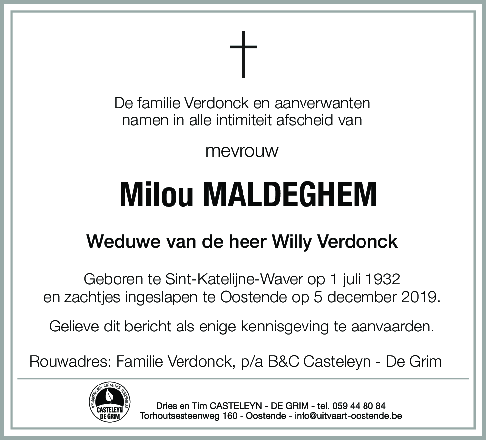 Milou Maldeghem