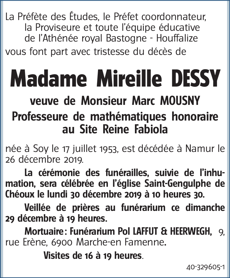 Mireille DESSY