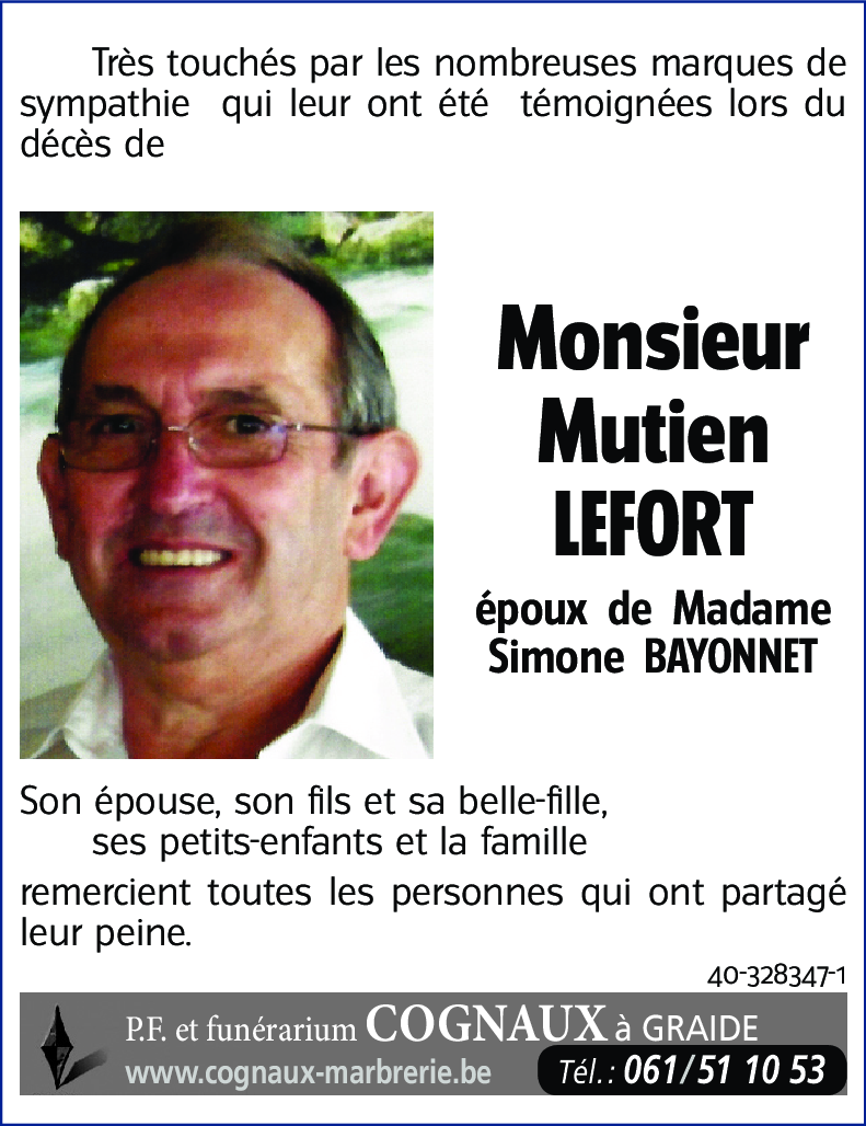 Mutien LEFORT