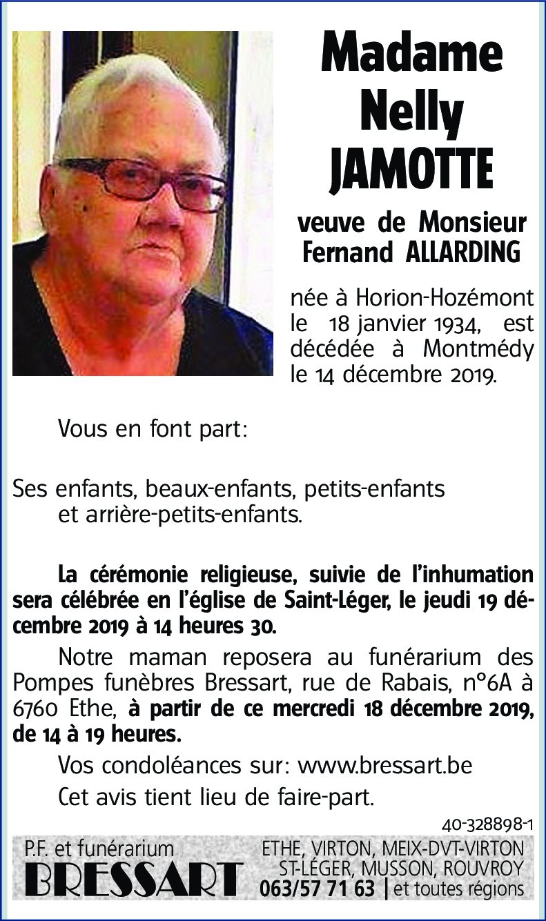 Nelly JAMOTTE