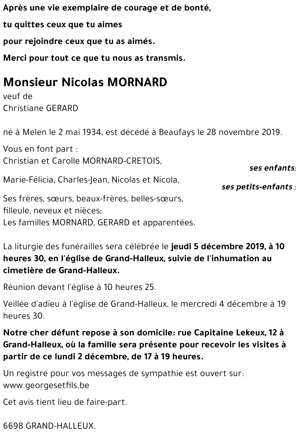 Nicolas MORNARD