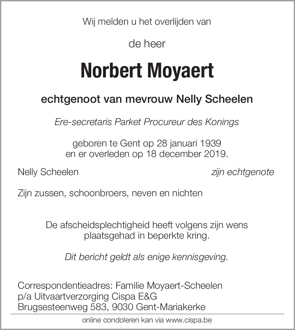 Norbert Moyaert