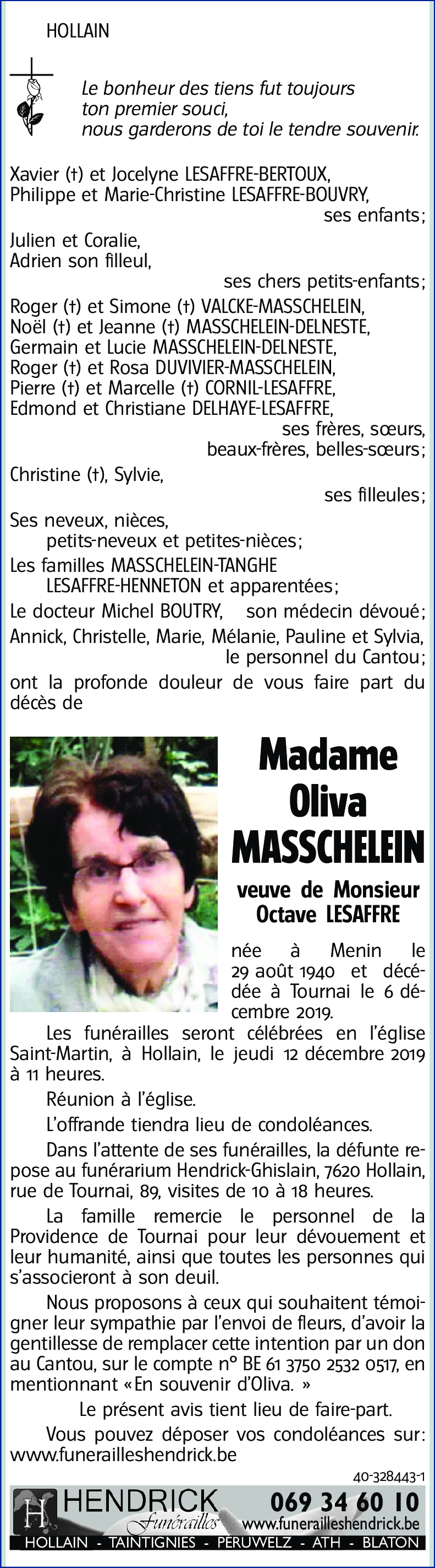 Oliva MASSCHELEIN