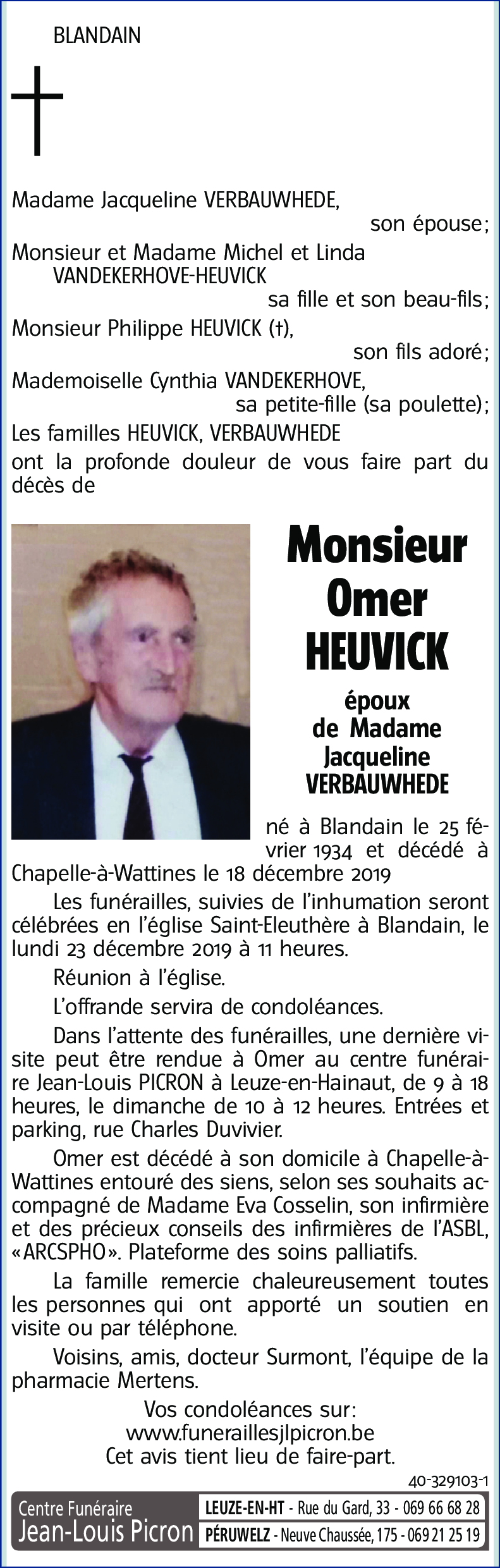 Omer HEUVICK