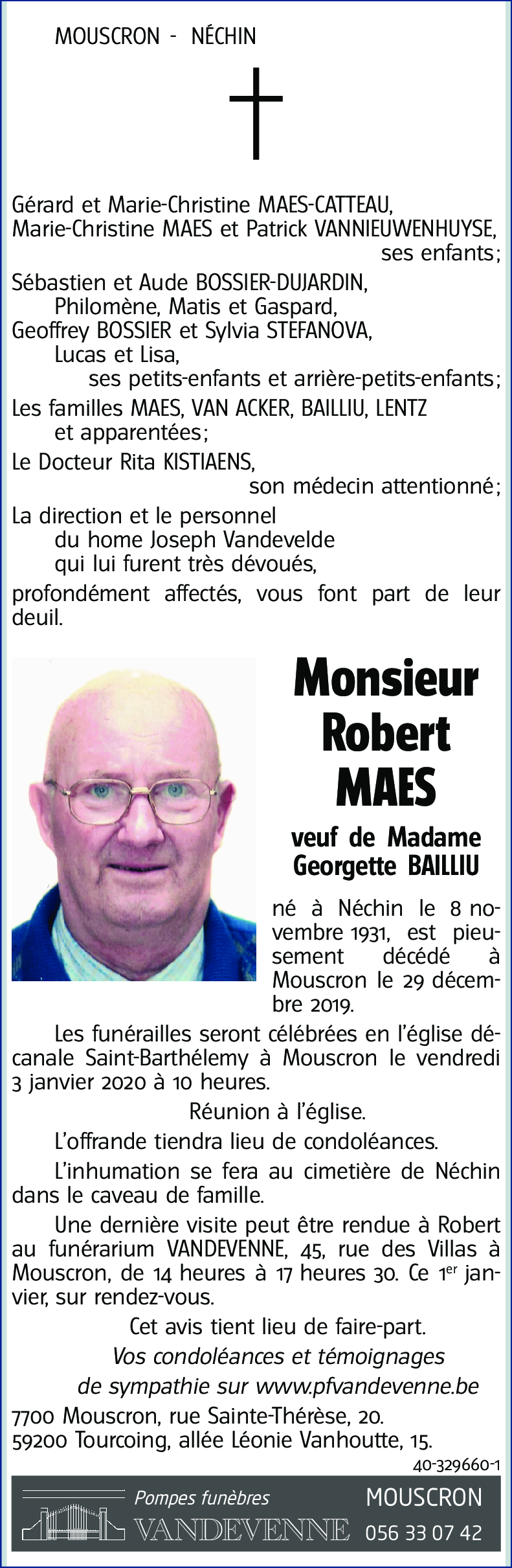 Robert MAES