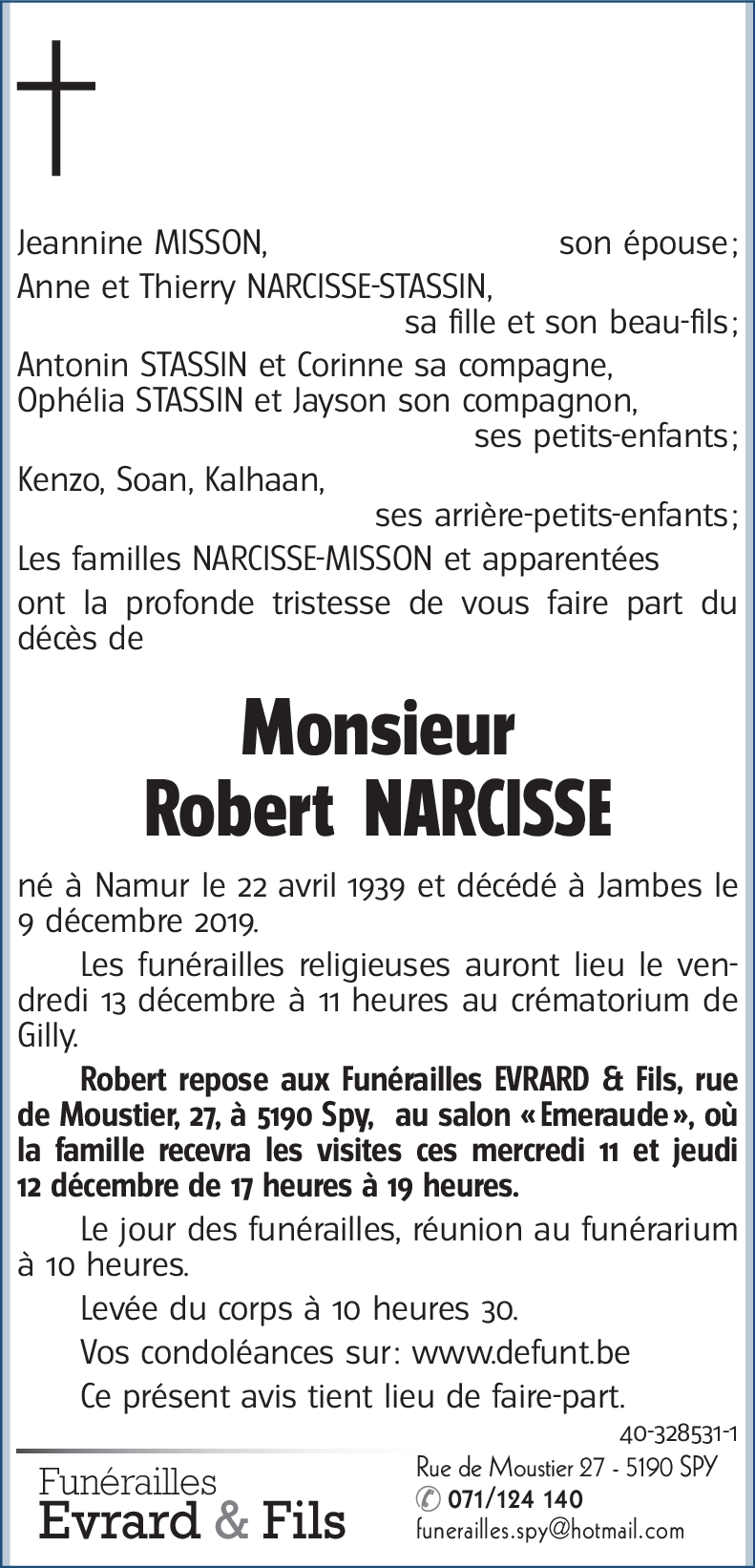 Robert NARCISSE