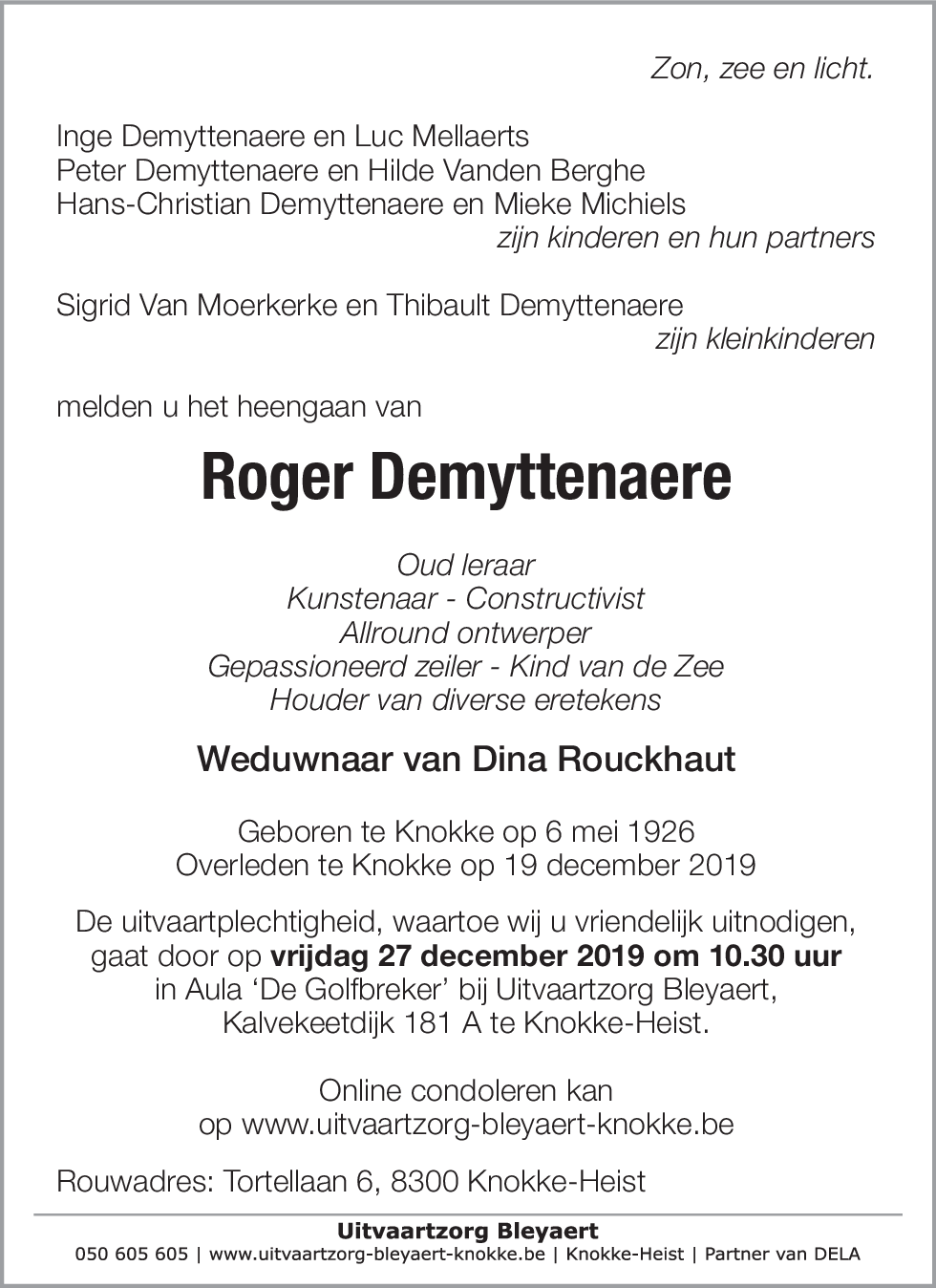 Roger Demyttenaere