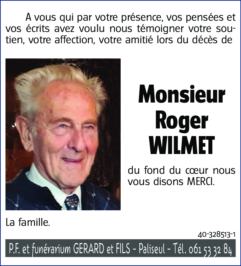 Roger WILMET