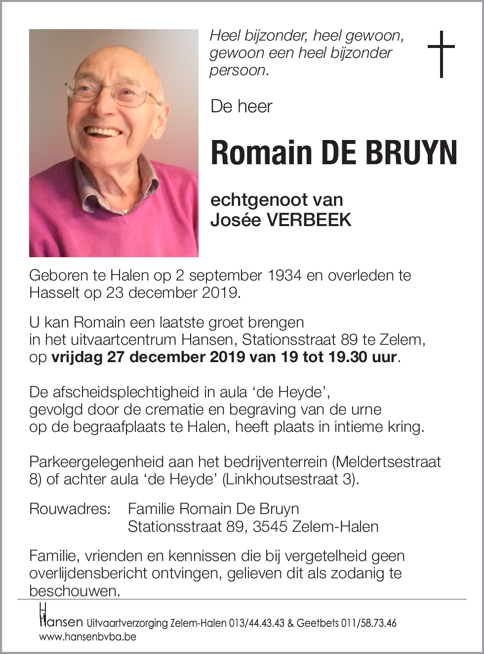 Romain DE BRUYN