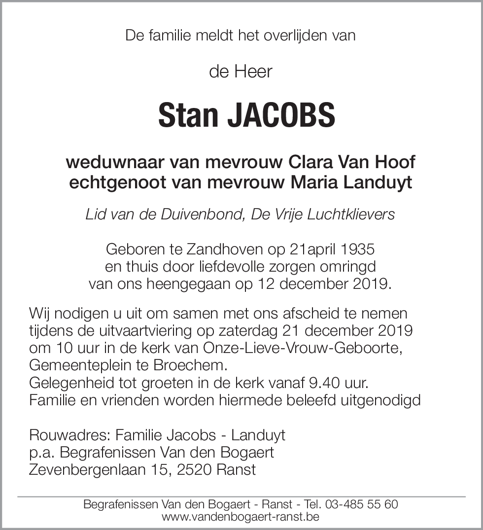Stan Jacobs